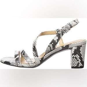 Naturalizer Vanessa Snake Skin Sandals 7.5